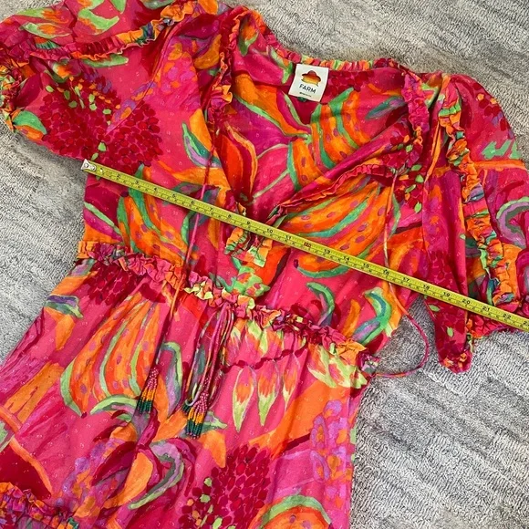 Farm Rio Fruit Brush Mini Dress - Picture 7 of 10